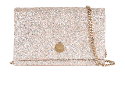 Florence Glitters Clutch Bag, front view